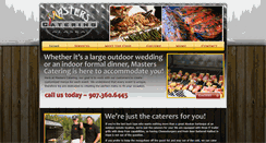 Desktop Screenshot of masterscateringak.com